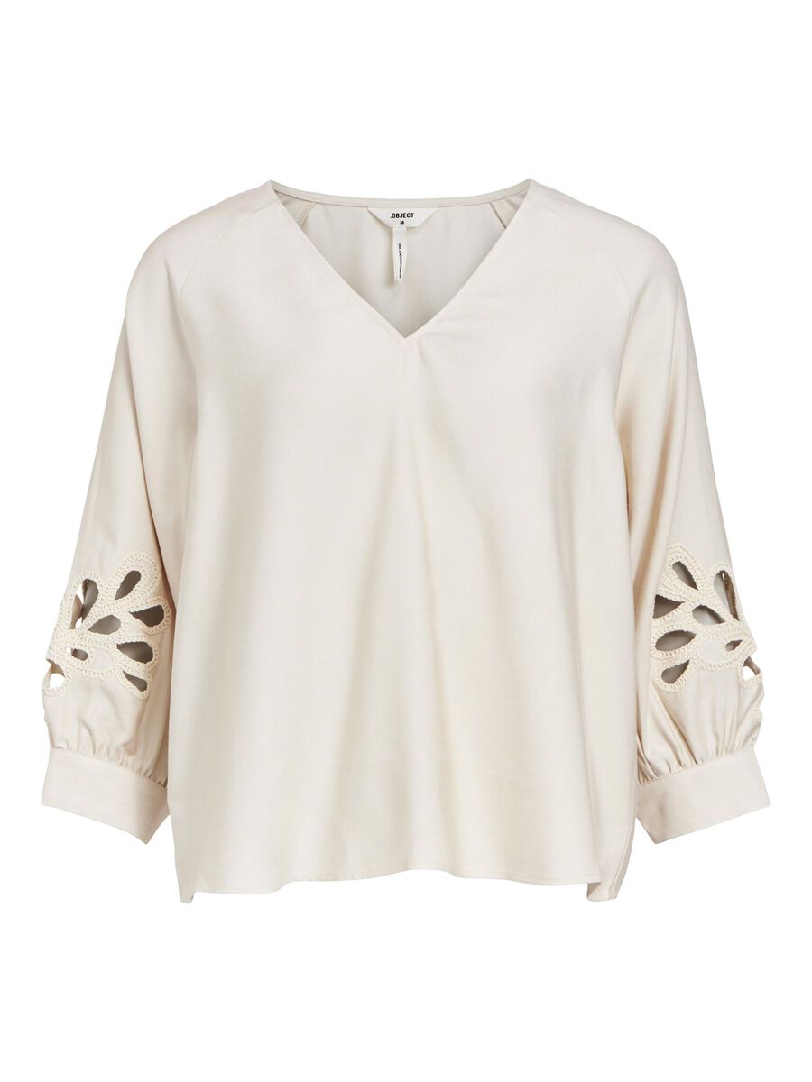 Object Collectors Item V-HALS BLOUSE, Sandshell, highres - 23044123_Sandshell_001.jpg