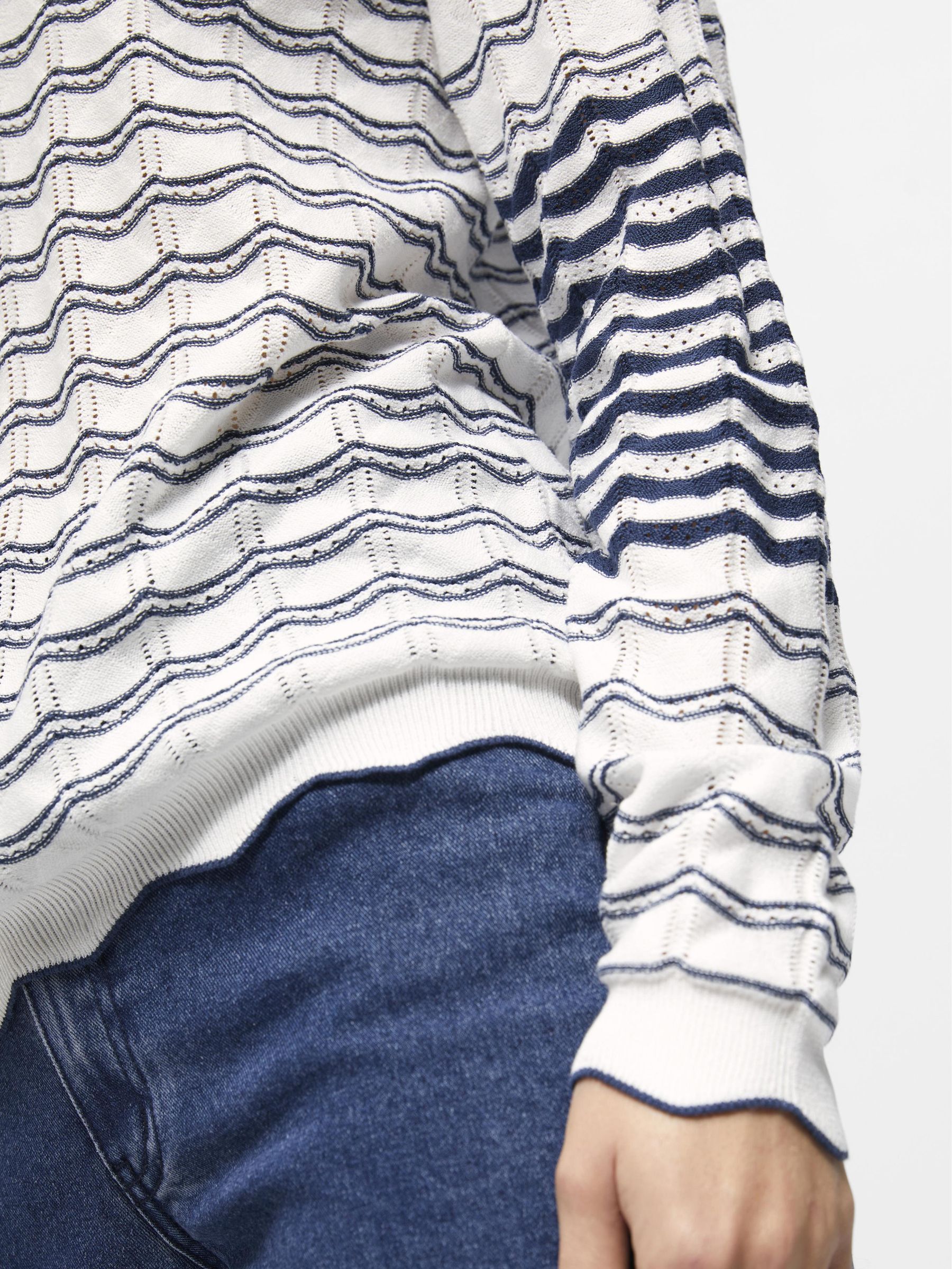 Pointelle pullover best sale