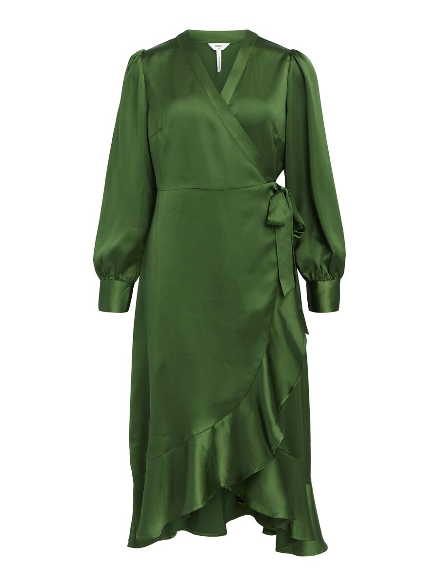 OBJECT SATIN ROBE CACHE-CŒUR, Artichoke Green, highres - 23039256_ArtichokeGreen_001.jpg