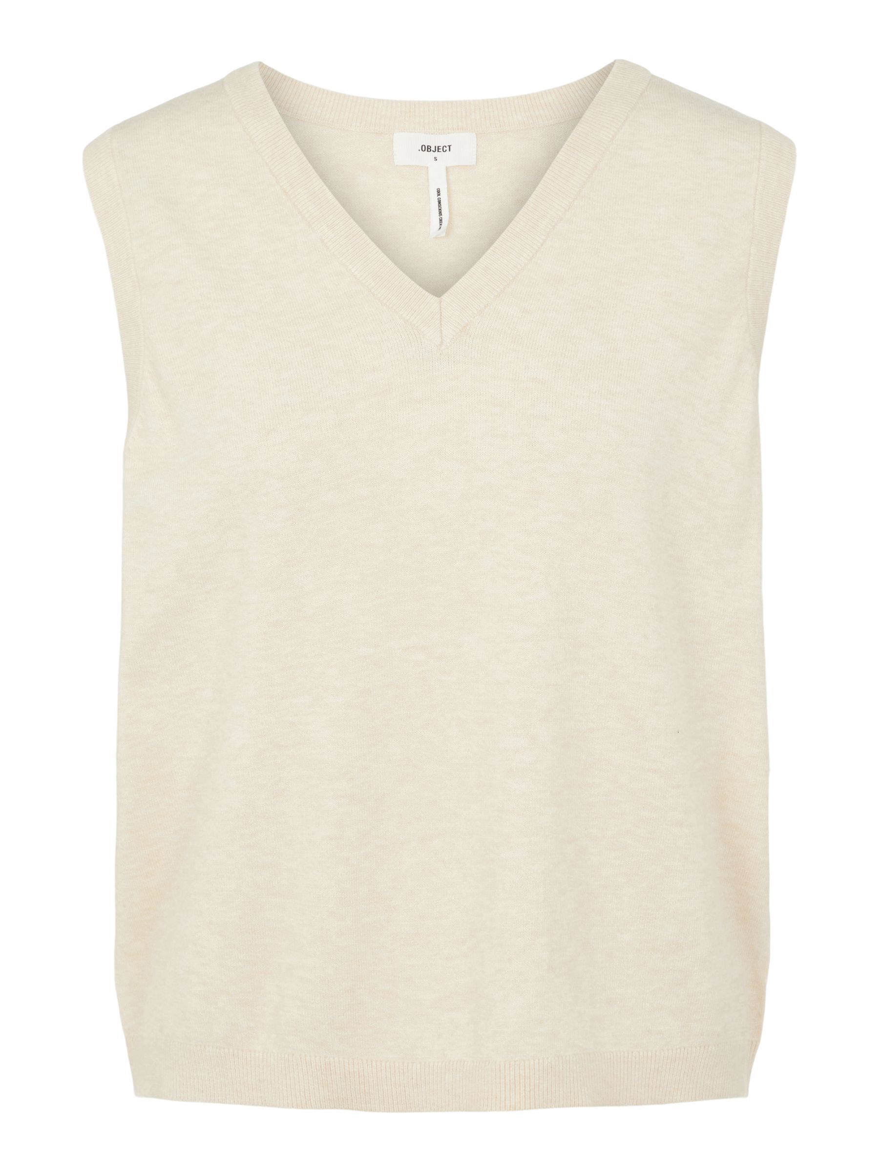 V-neck knitted vest | Object Collectors