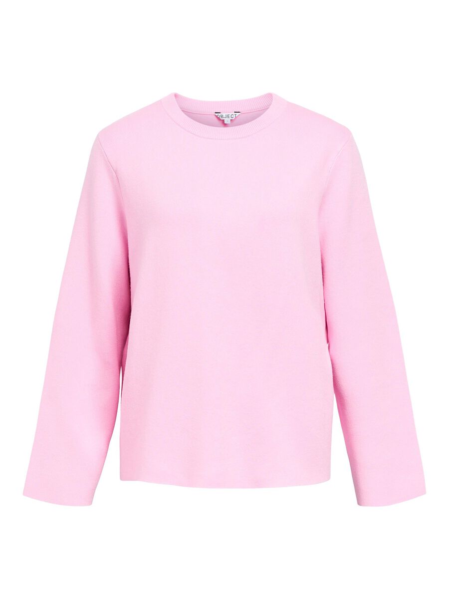 OBJECT LONG SLEEVED KNITTED PULLOVER, Pink Frosting, highres - 23043511_PinkFrosting_001.jpg