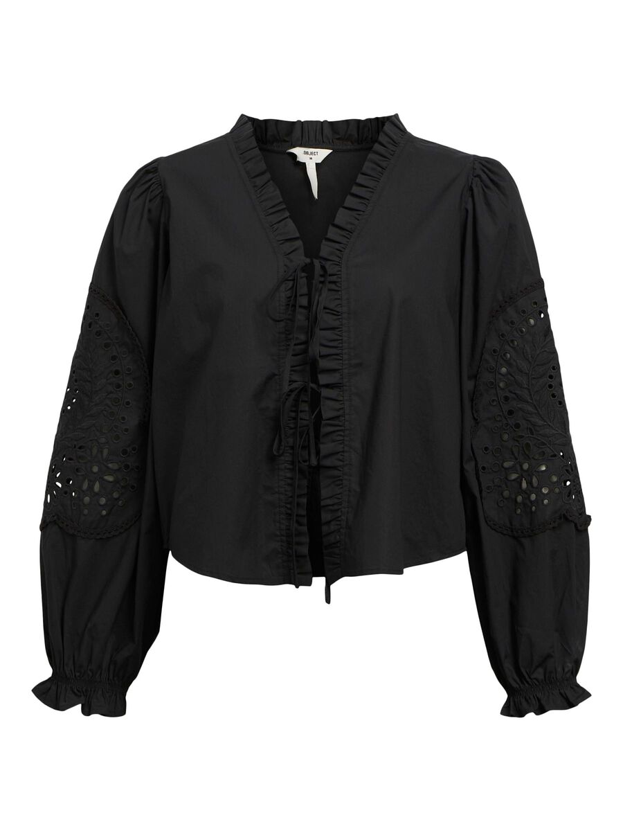 OBJECT BESTICKTE HEMD, Black, highres - 23046669_Black_001.jpg