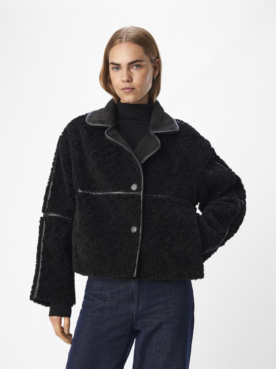 OBJECT PELUCHE VESTE, Black, highres - 23046565_Black_003.jpg