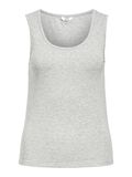 OBJECT GERIPPTES TANKTOP, Light Grey Melange, highres - 23045692_LightGreyMelange_001.jpg