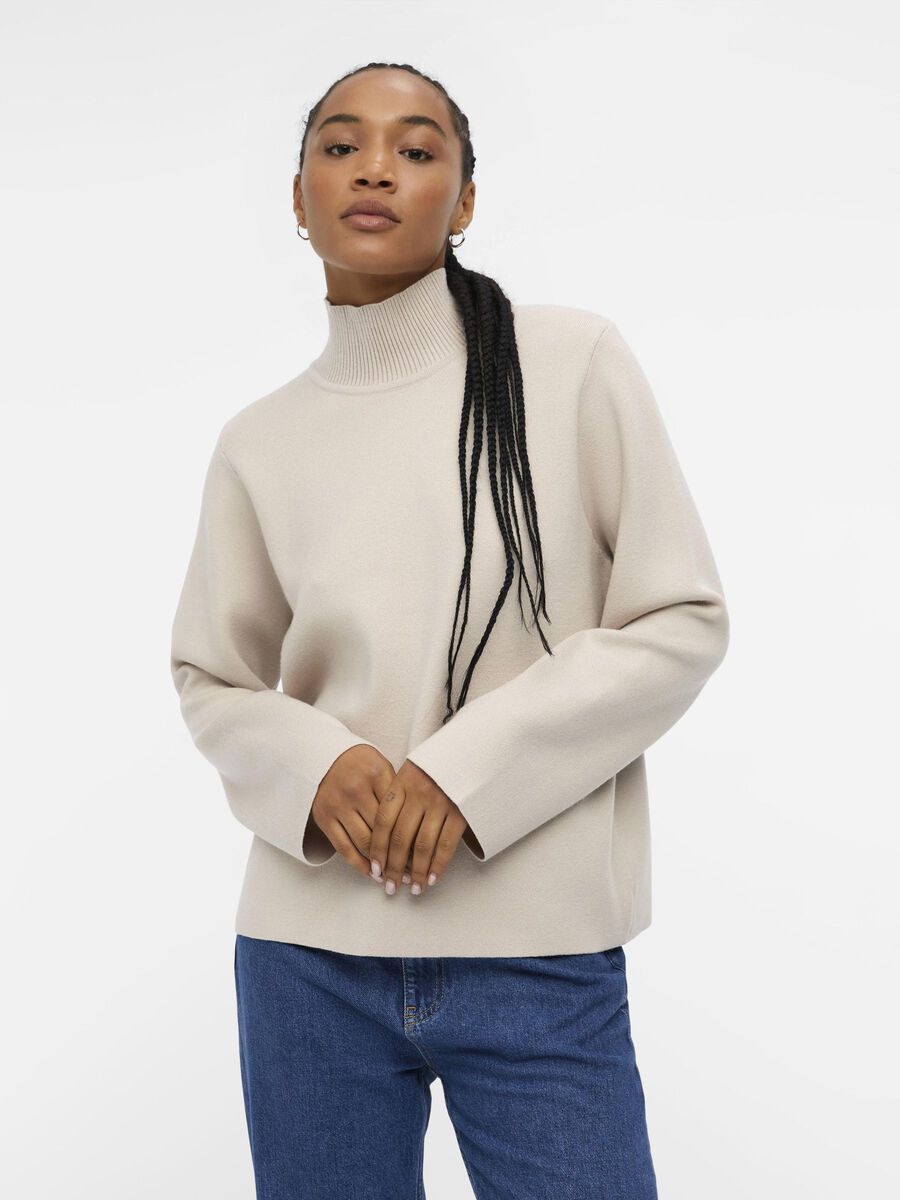 OBJECT HØJHALSET PULLOVER, Silver Gray, highres - 23042198_SilverGray_003.jpg