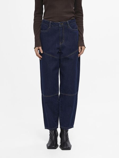 Object Collectors Item LOW WAISTED JEANS, Dark Blue Denim, highres - 23043608_DarkBlueDenim_003.jpg