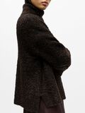 Product image thumbnail - HIGH NECK JUMPER, Seal Brown | 6