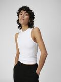 Object Collectors Item ROUND NECK SLEEVELESS TOP, White, highres - 23034452_White_003.jpg