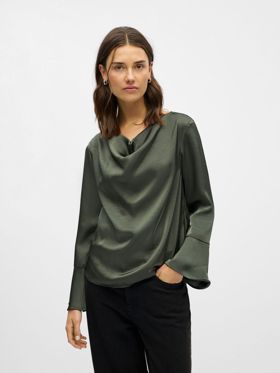 Product carousel image - COWL NECK TOP, Kambaba | 1
