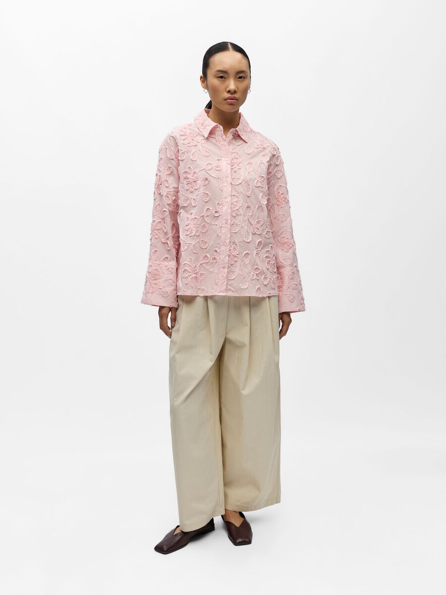 Carousel image - AVEC BRODERIE CHEMISE, Pale Lilac | 4