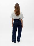 Product image thumbnail - STRAIGHT LEG JEANS, Dark Blue Denim | 3