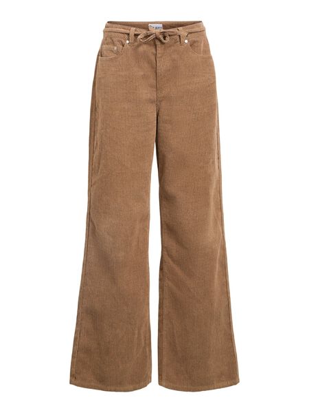 OBJECT FLUWELEN WIDE LEG JEANS, Tannin, highres - 23047678_Tannin_1242336_001.jpg