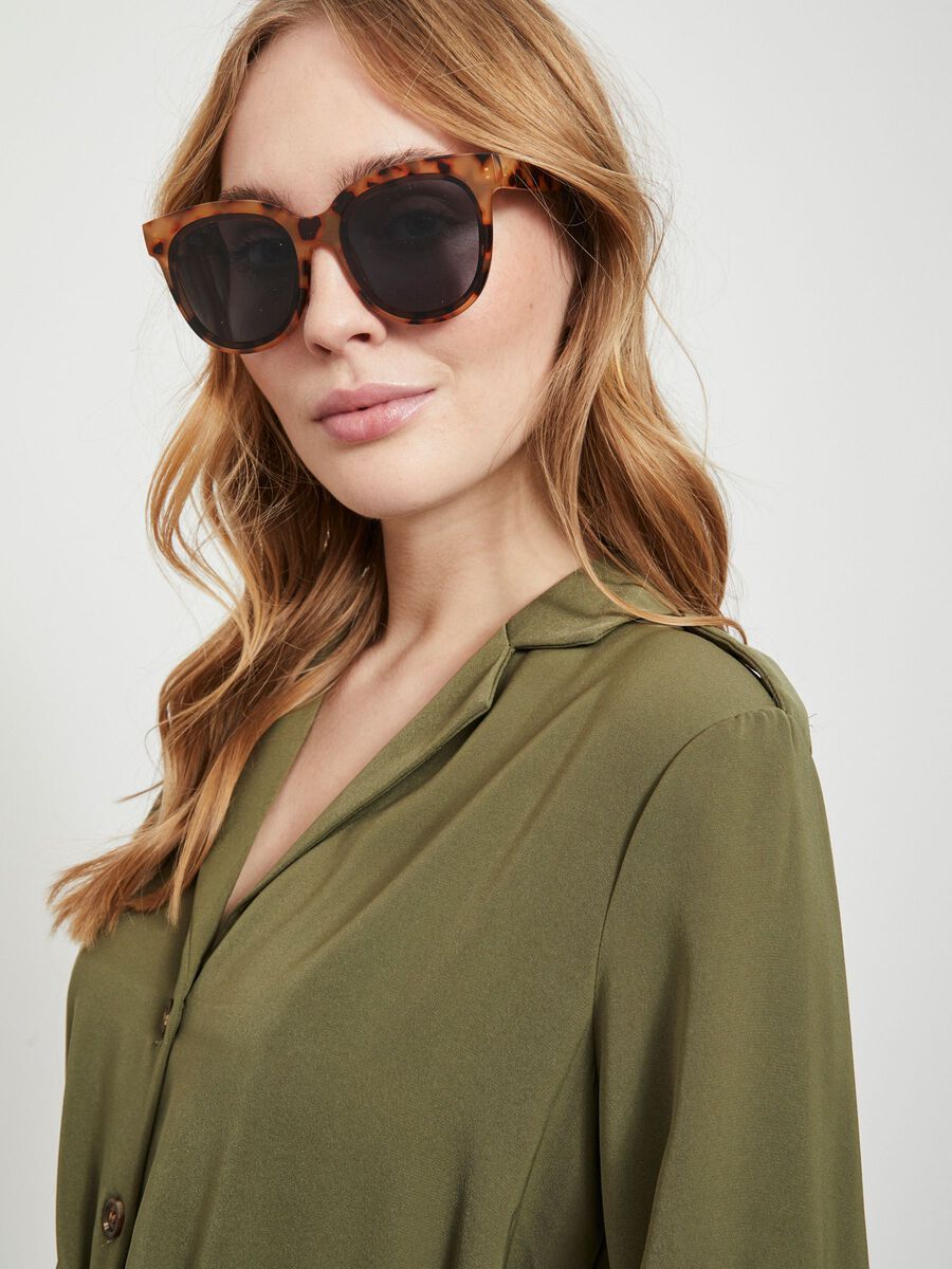 OBJECT ROUND SHAPE SUNGLASSES, Sugar Almond, highres - 23032037_SugarAlmond_003.jpg