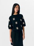 OBJECT SHORT SLEEVED PULLOVER, Black, highres - 23046234_Black_1212206_003.jpg