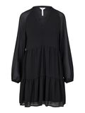 Object Collectors Item BALLOON SLEEVED MINI DRESS, Black, highres - 23035512_Black_001.jpg