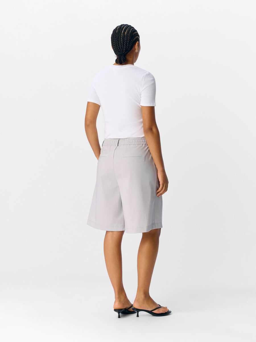 OBJECT SHORTS ESTILO BERMUDA, Light Grey Melange, highres - 23046313_LightGreyMelange_004.jpg