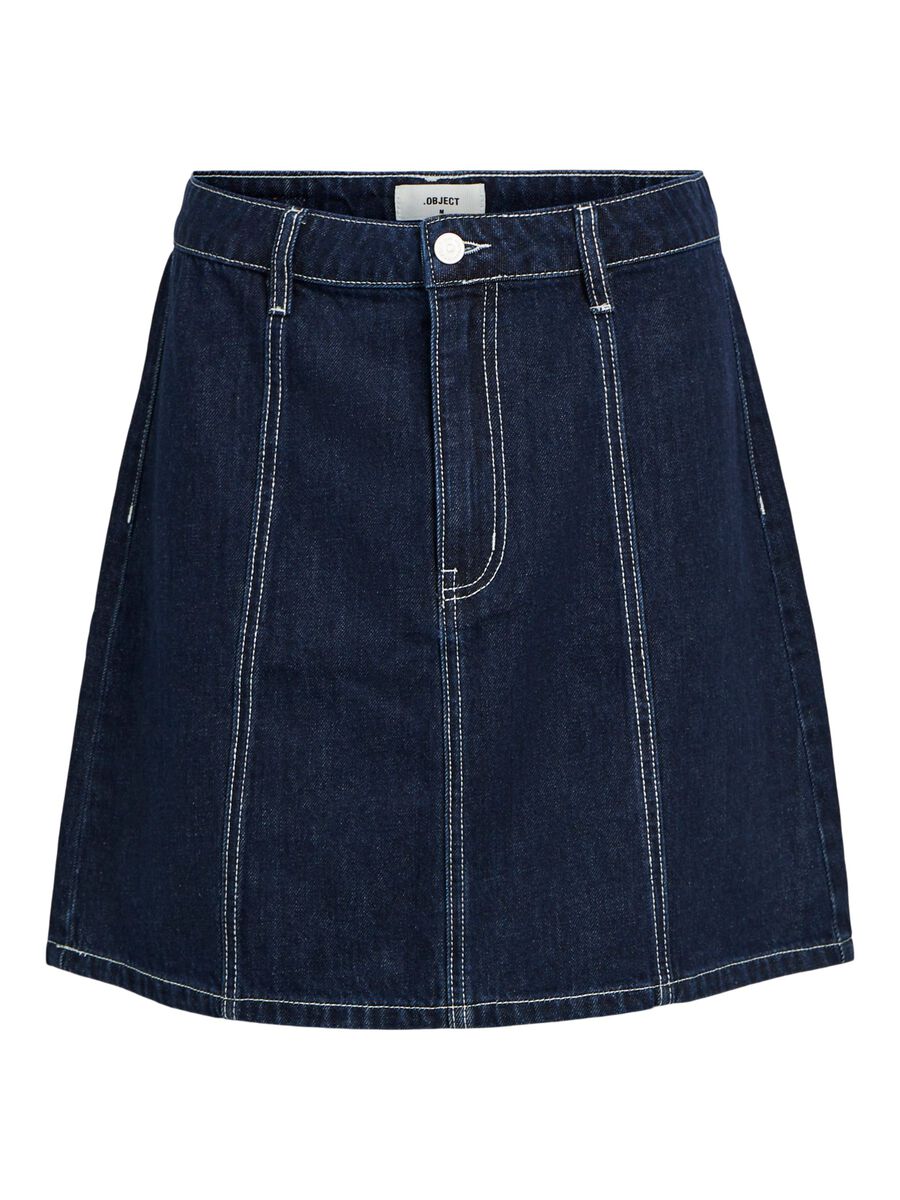 OBJECT NORMAL MIDJA JEANSKJOL, Dark Blue Denim, highres - 23043548_DarkBlueDenim_001.jpg
