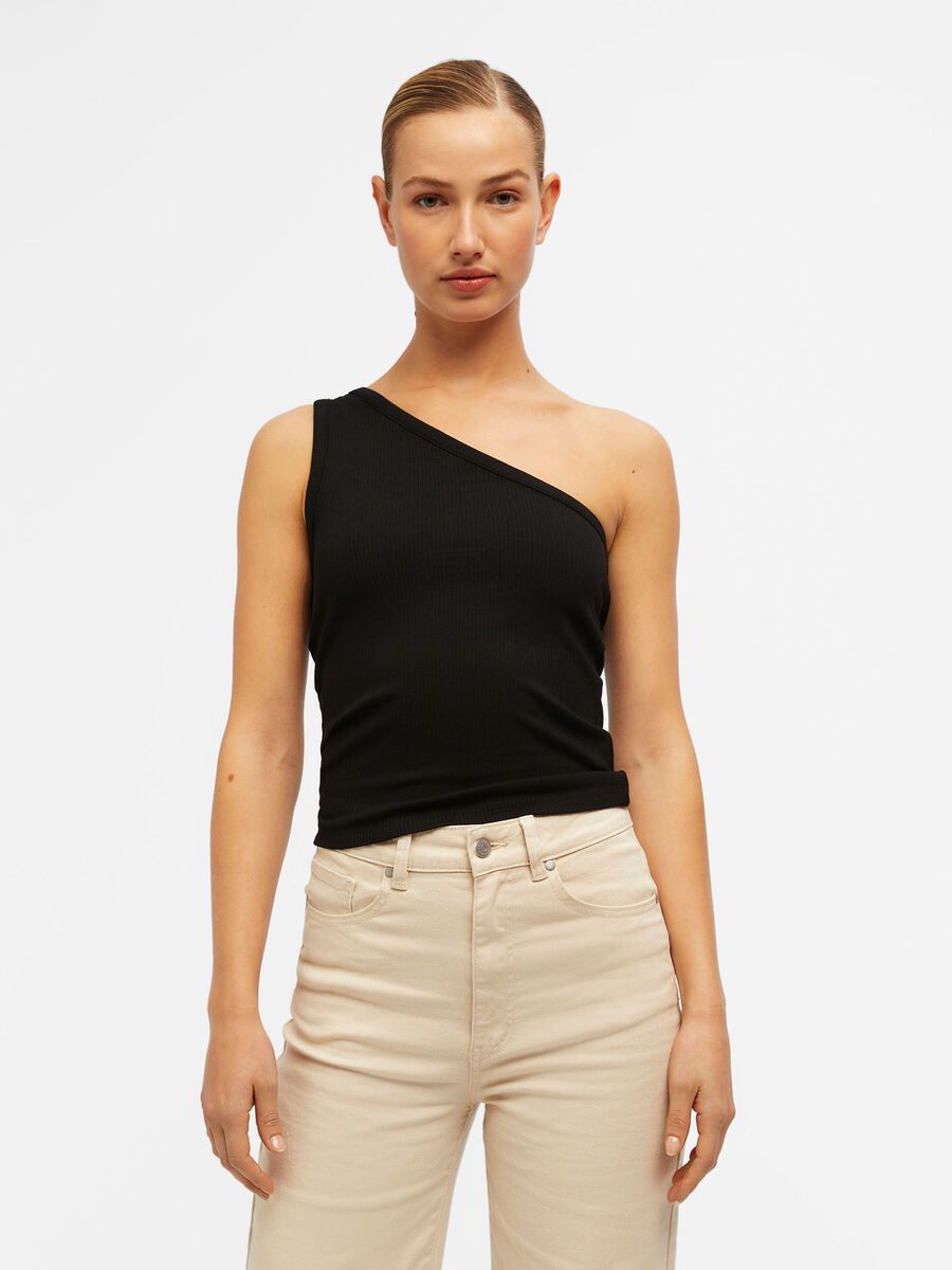 Object Collectors Item ONE-SHOULDER OBERTEIL, Black, highres - 23035920_Black_003.jpg