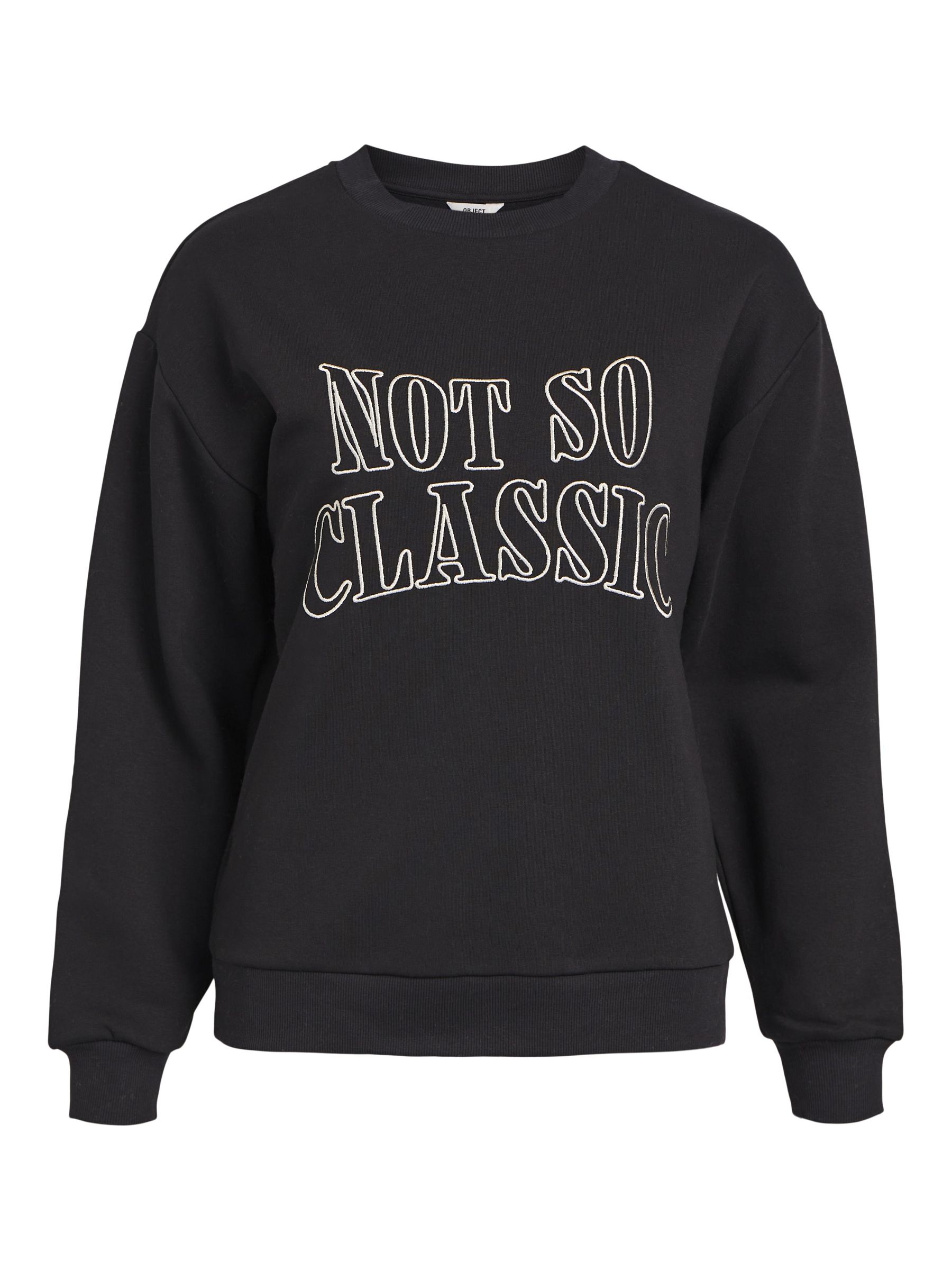 OVERSIZED SWEATSHIRT Black .OBJECT CI Austria
