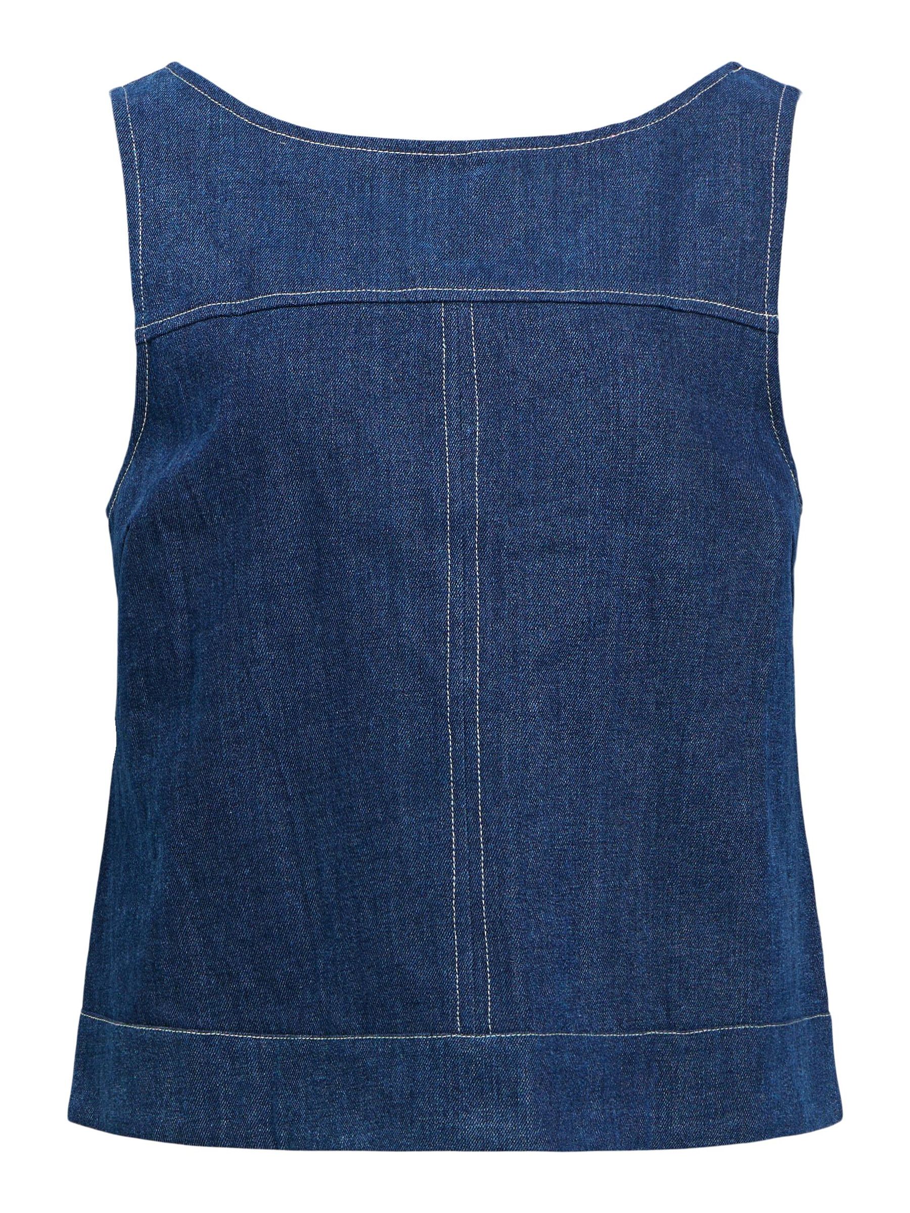 トップス Richmond denim tanktop DENIM TOP | Blue | .OBJECT CI UK