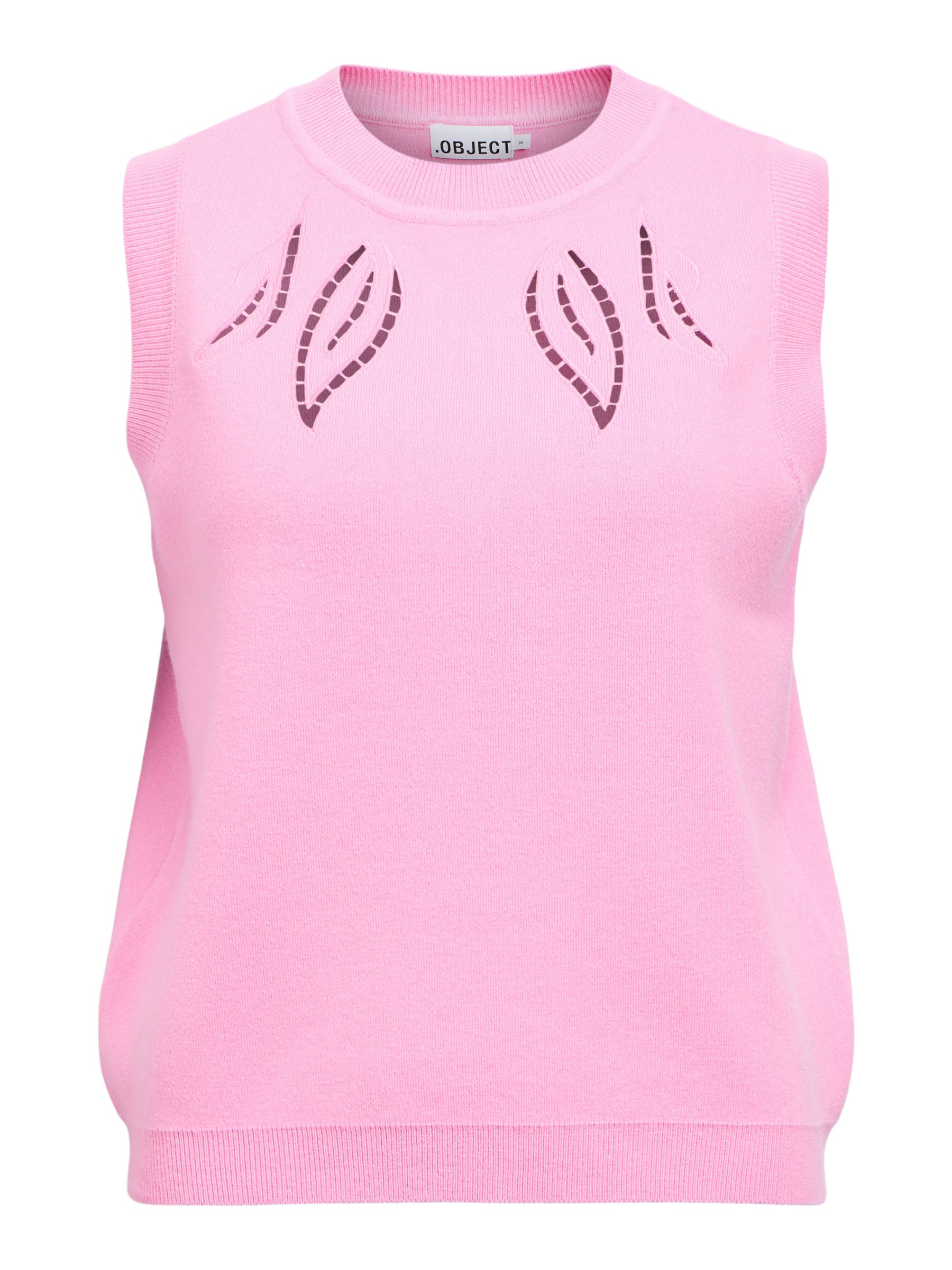 CUT-OUT KNIT VEST | Purple | .OBJECT CI Finland