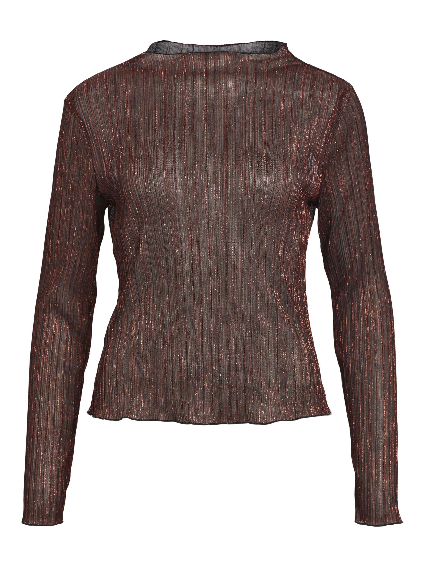 SHEER TOP Brown .OBJECT CI UK
