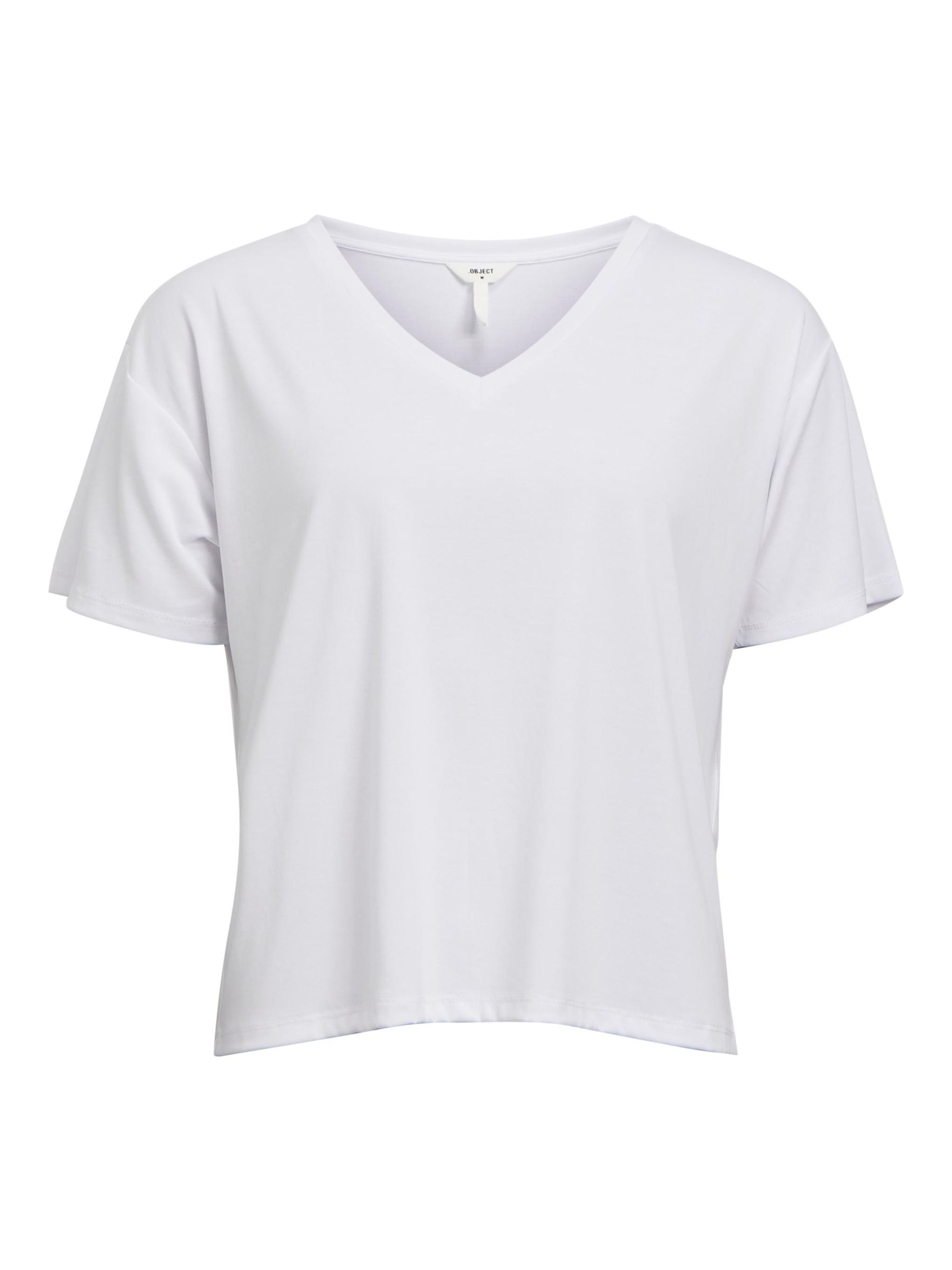 トップス MAISON SPECIAL Numbering Big V-neck Tee V-NECK T-SHIRT | White | .OBJECT CI UK