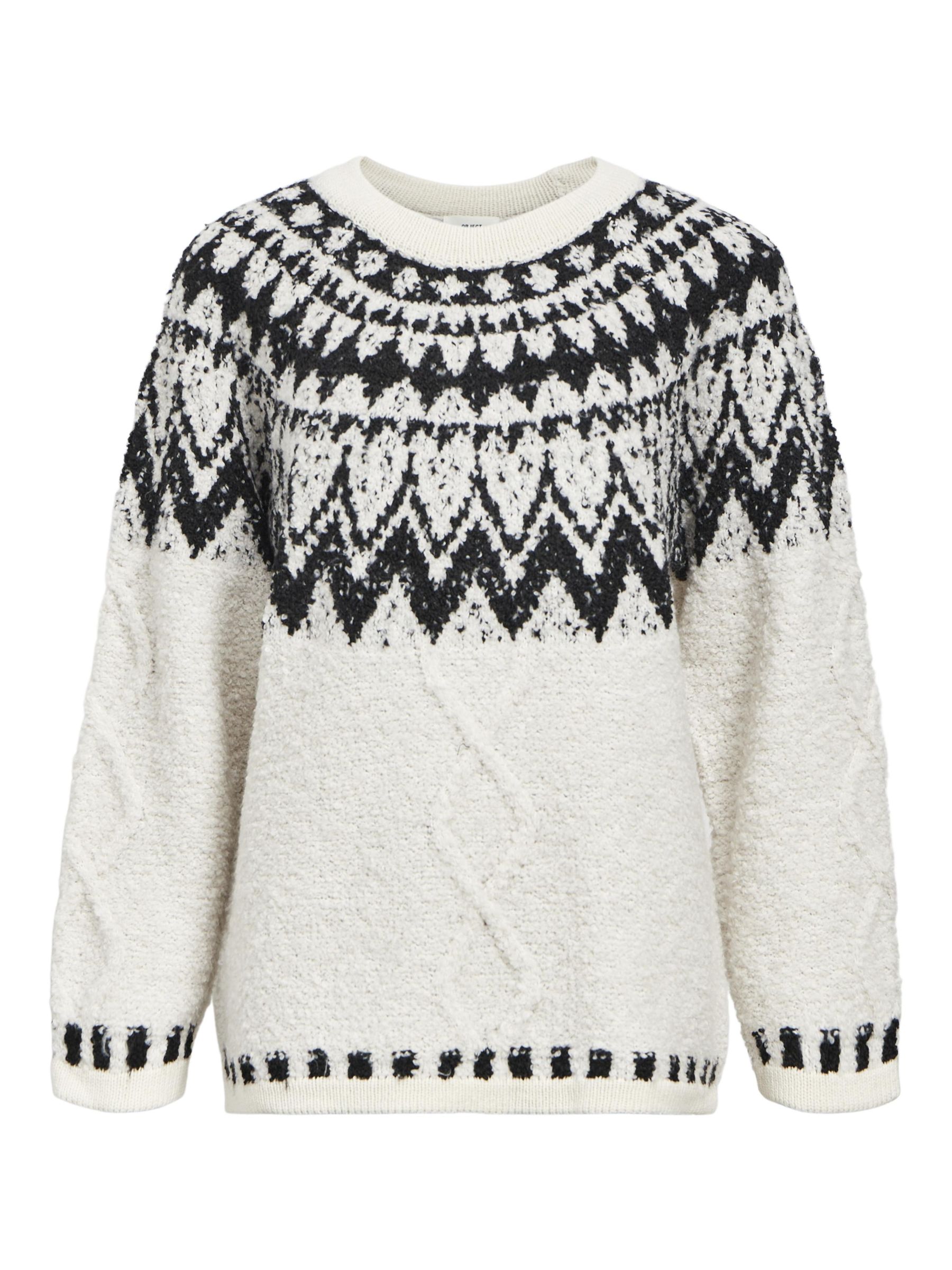 KNITTED PULLOVER | White | .OBJECT CI Norway