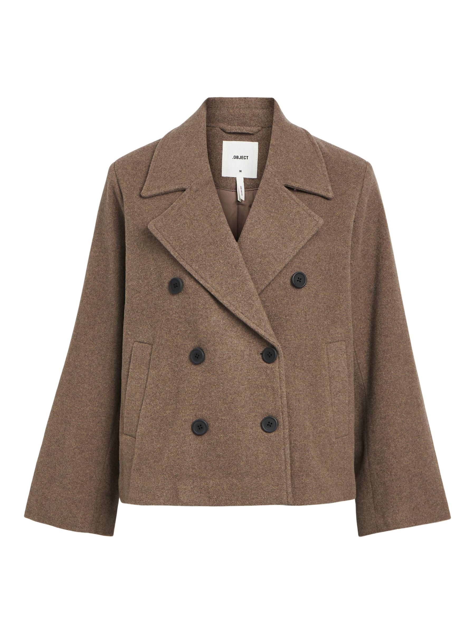 Cos short new arrivals wool pea coat
