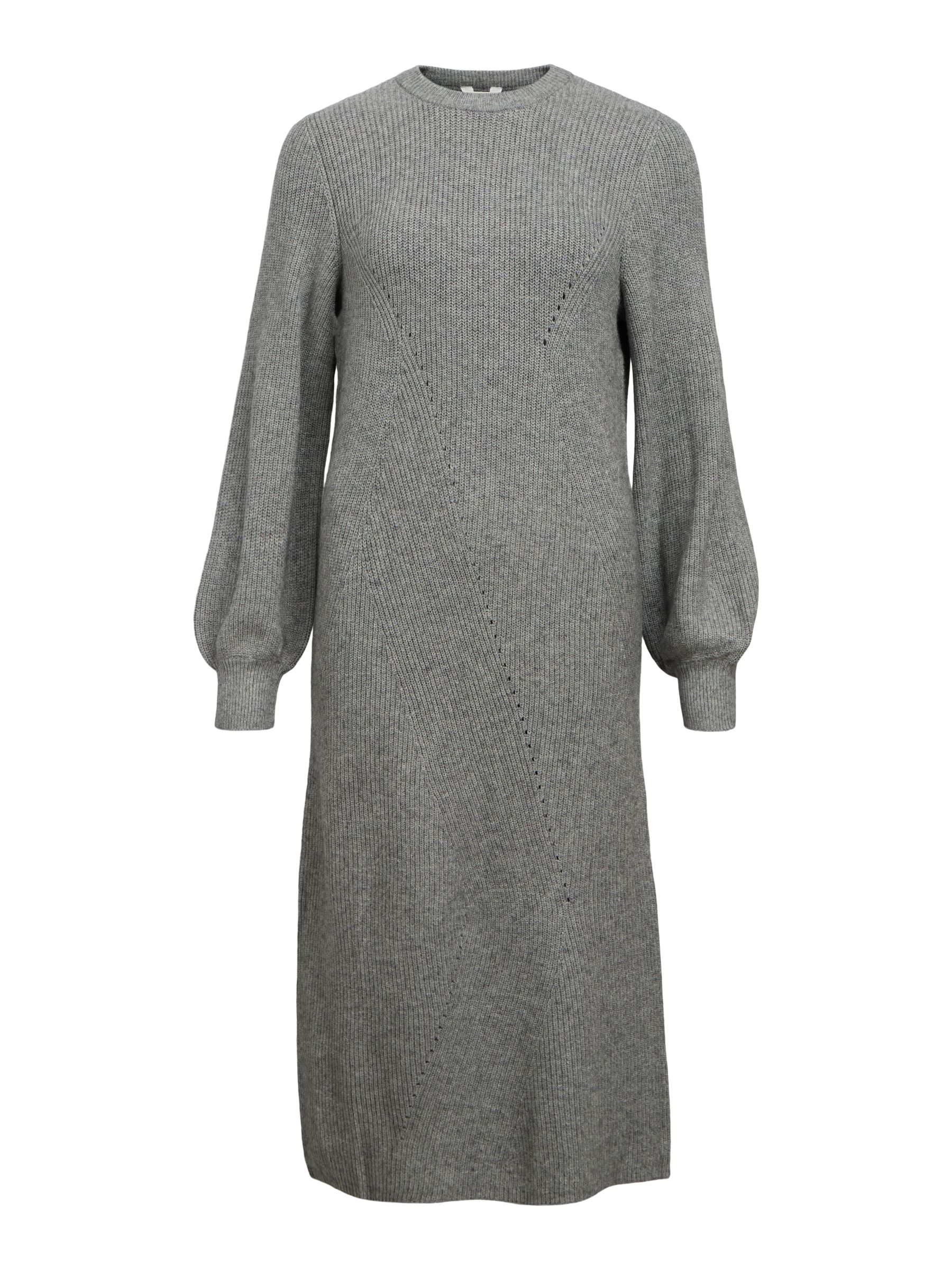 スカート Asymmetric Knitted Volume Dress - grey Asymmetric Knitted Volume Dress - grey - Mame Kurogouchi