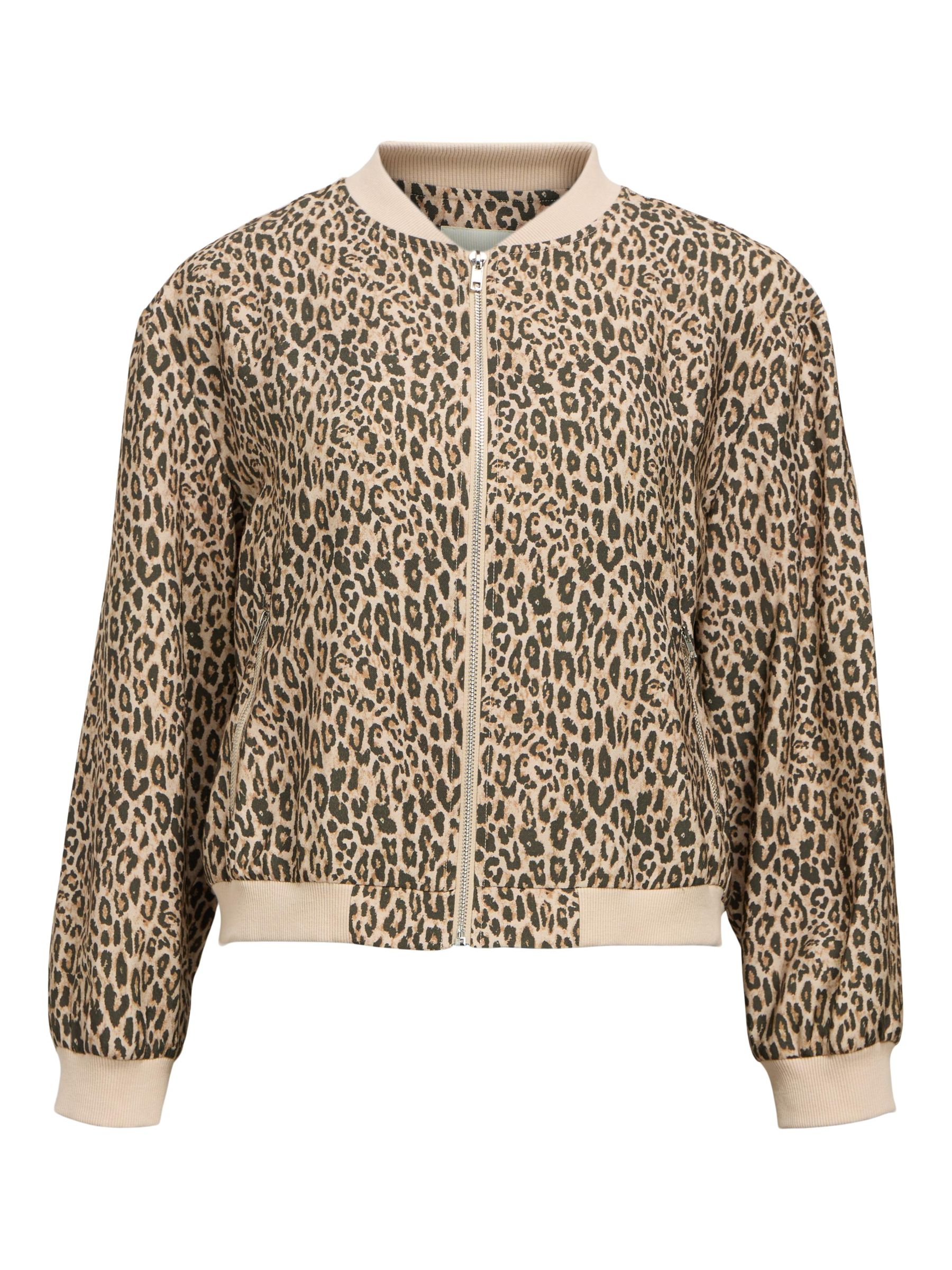 Leopard pattern jacket clearance