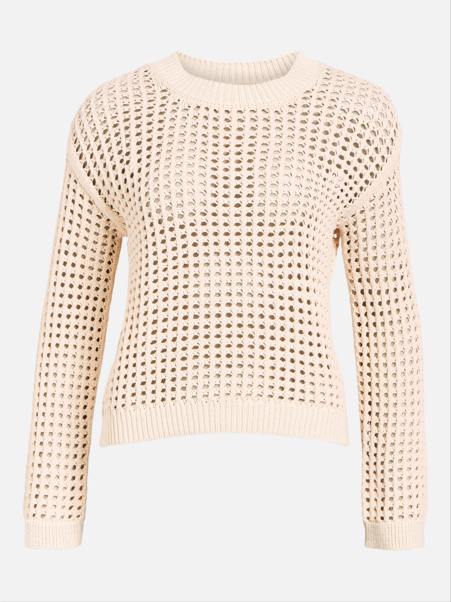 LOCHMUSTER PULLOVER | Beige | .OBJECT CI Deutschland 