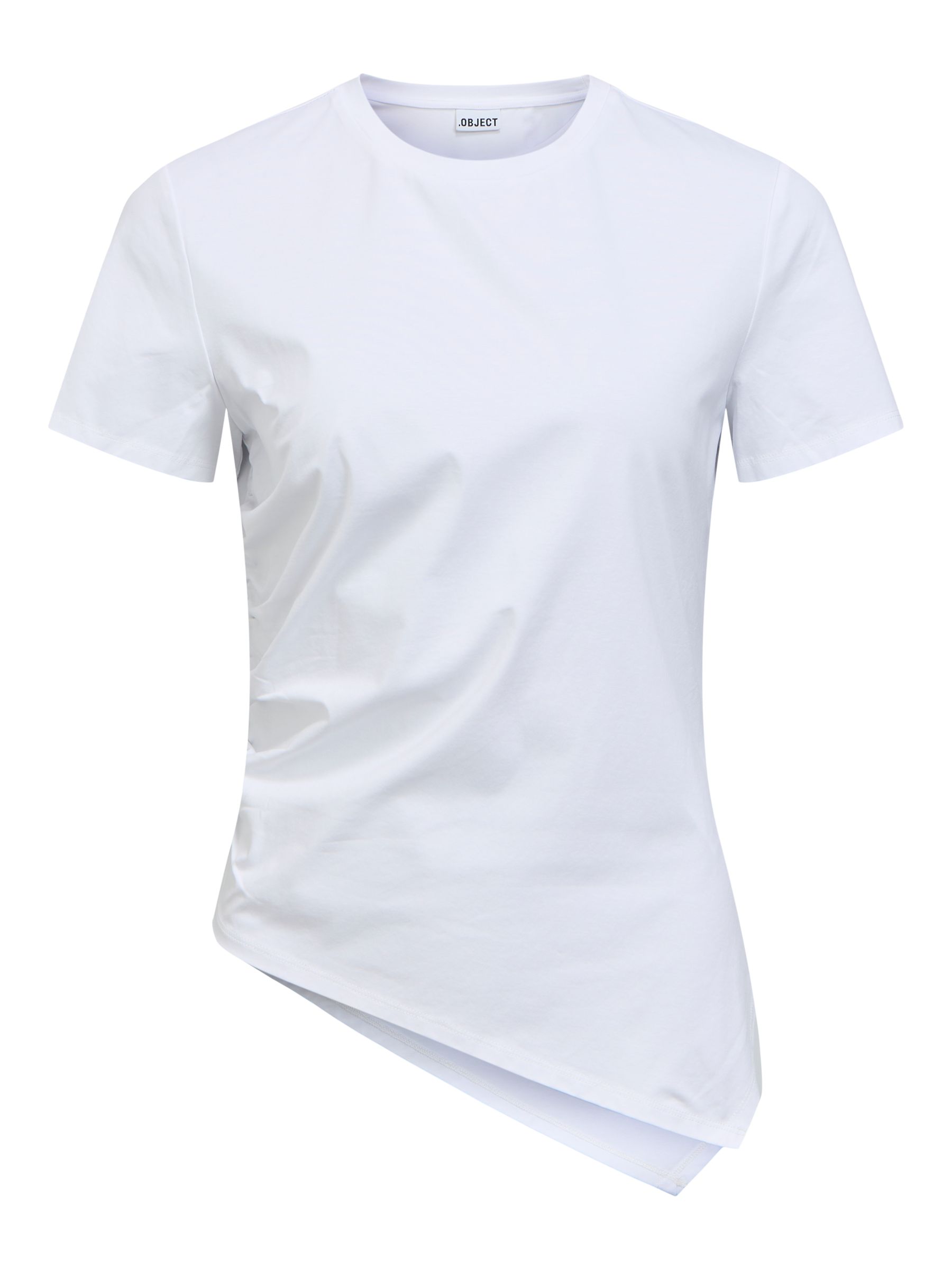 ASYMMETRIC T-SHIRT | White | .OBJECT CI UK