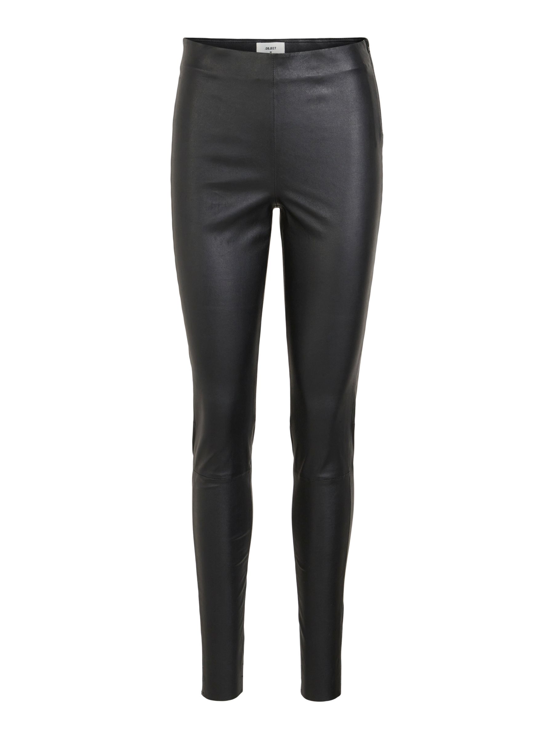 LEDER LEGGING Zwart .OBJECT CI Nederland