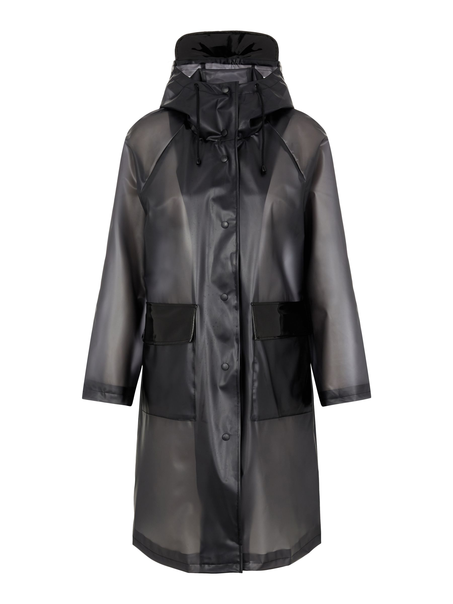 transparent rain jacket
