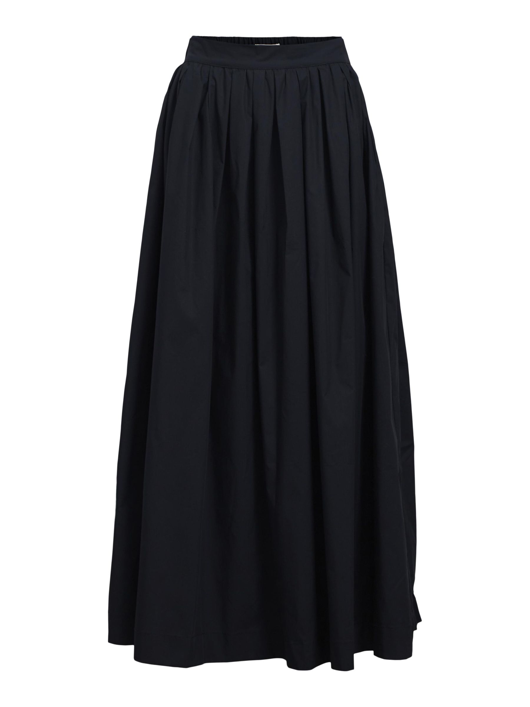 A-LINE MAXI SKIRT | Black | .OBJECT CI UK