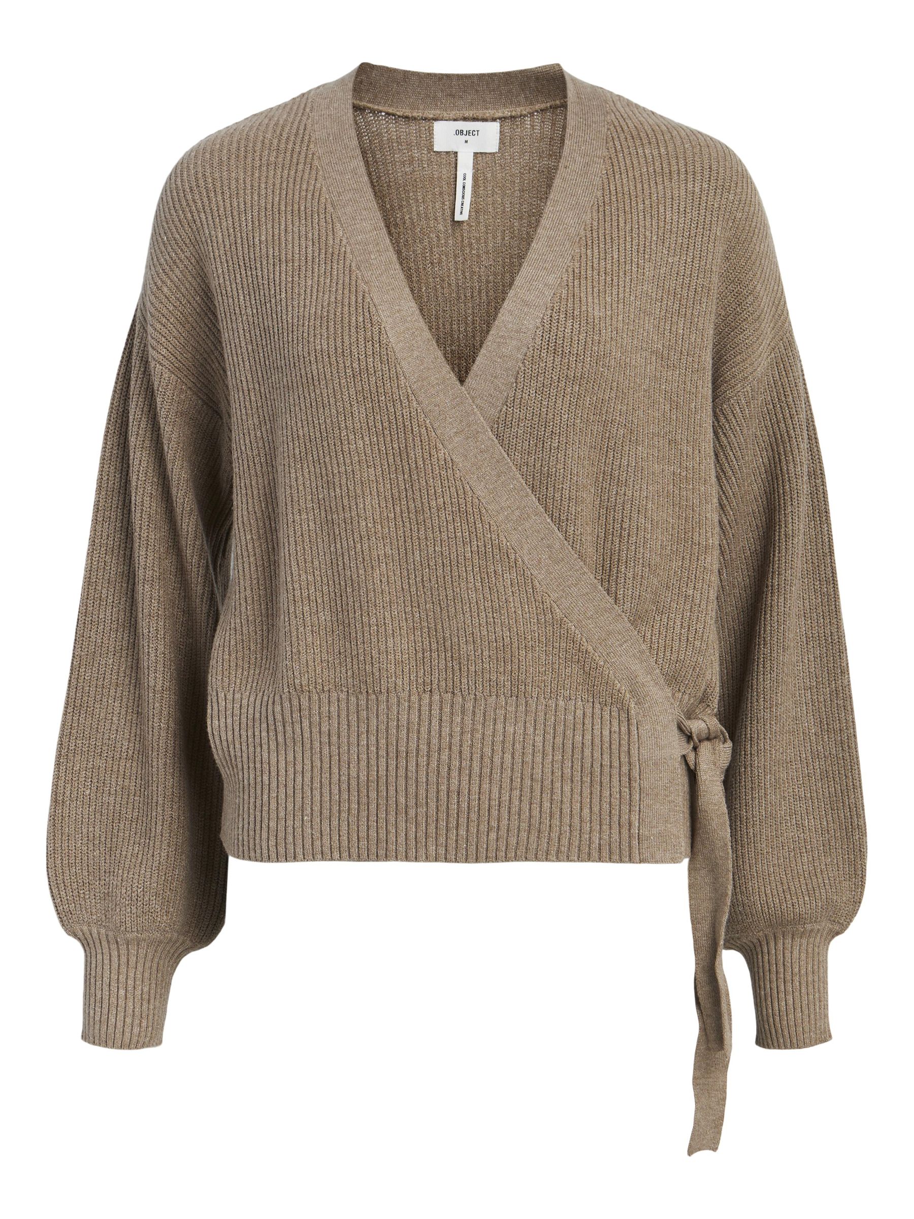 OBJMALENA CARDIGAN Brown .OBJECT CI UK