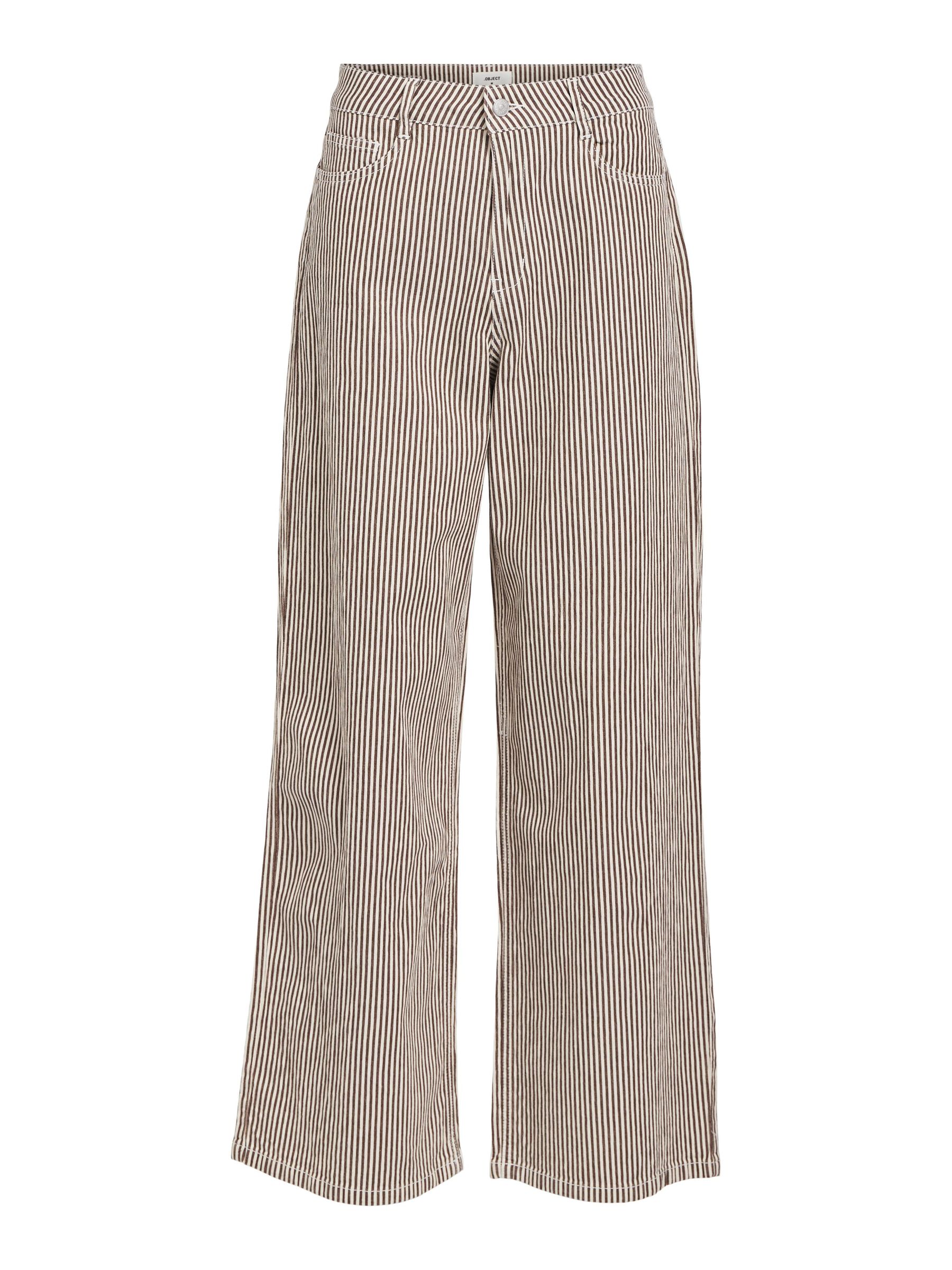 Colourful striped jeans hot sale