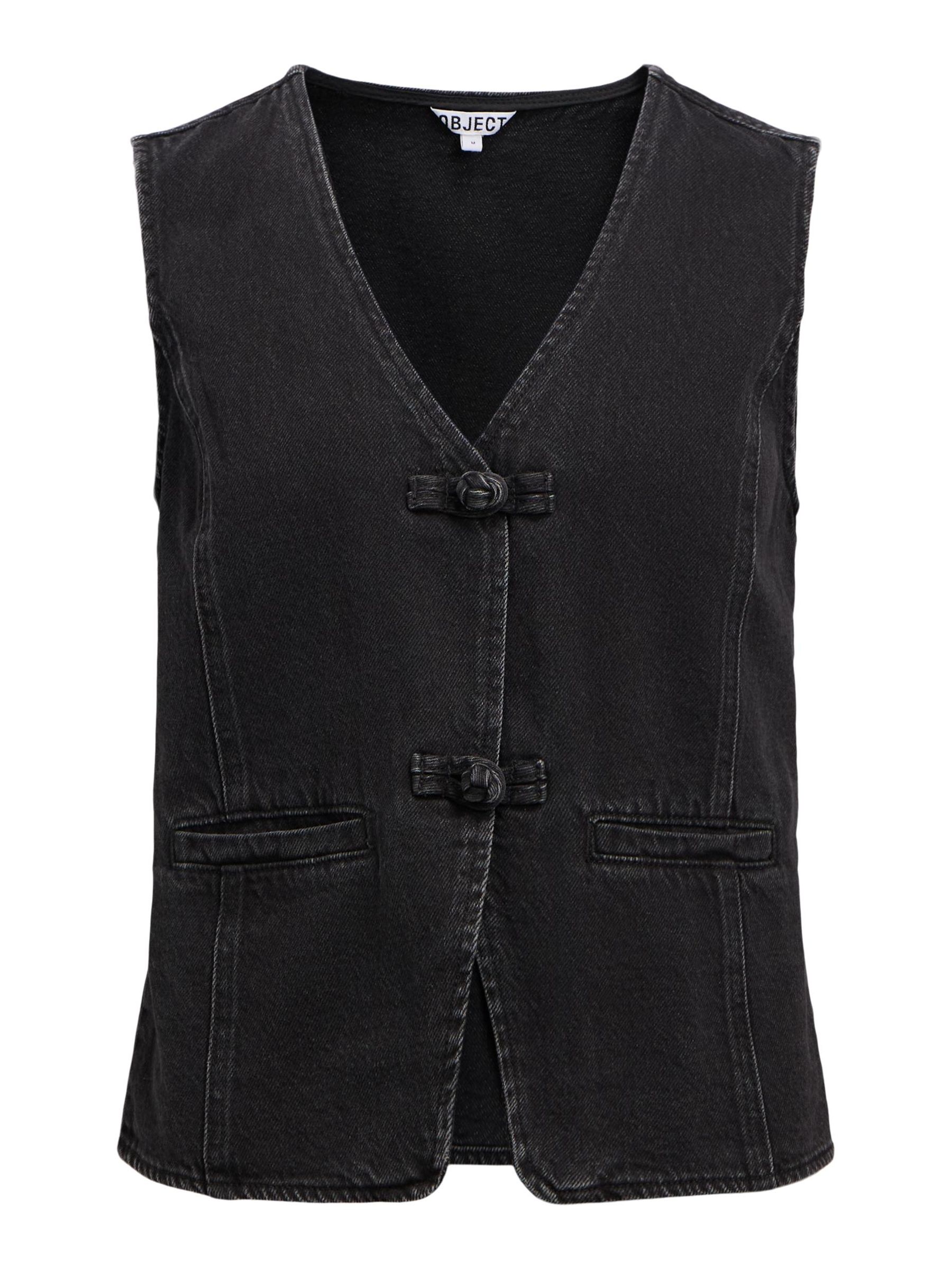 トップス enof denim work vest black 23047642_BlackDenim_001.jpg