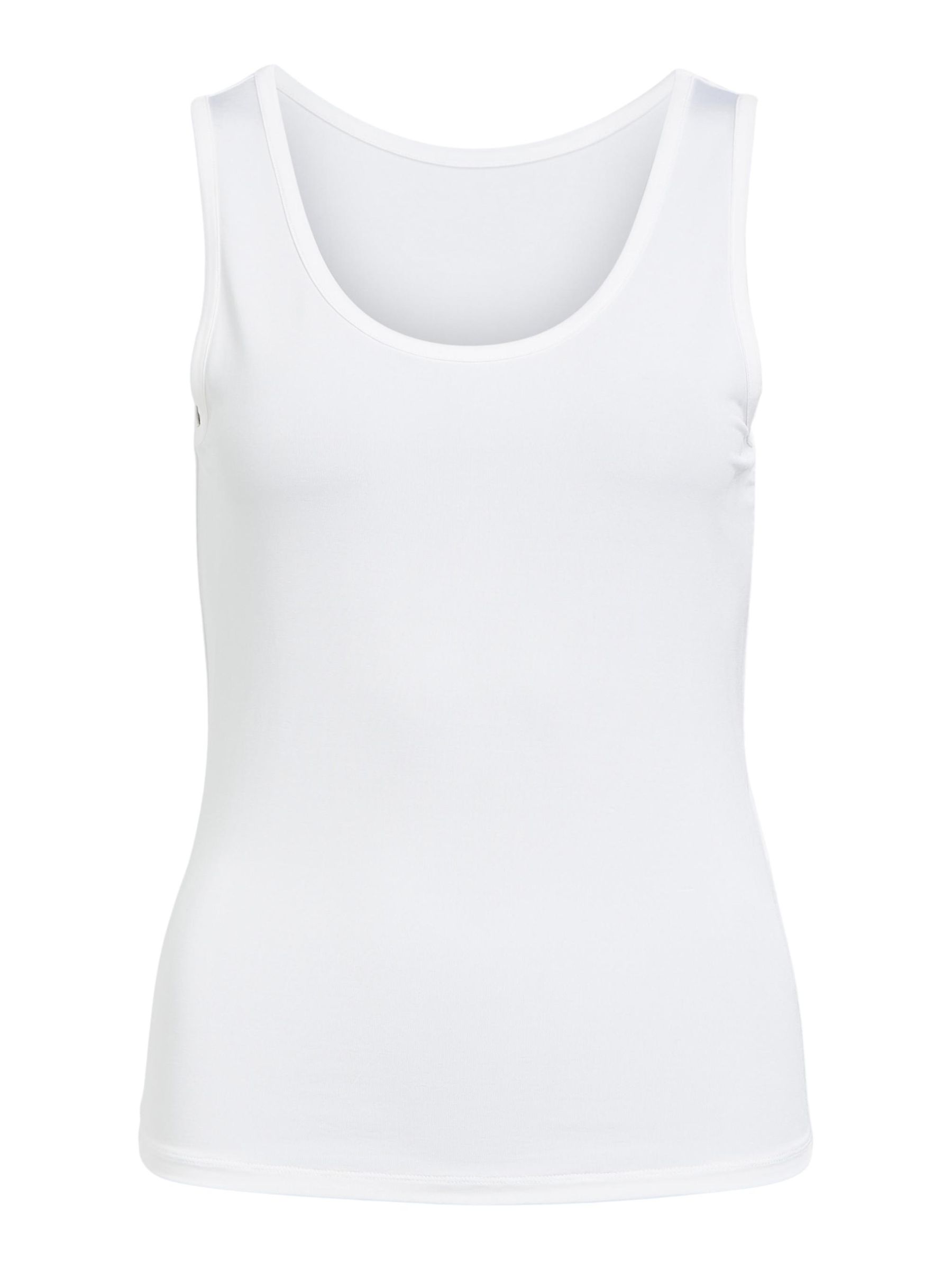 efu EATHER SLEEVELESS TOP ホワイトF Sleeveless Tee – Newkid Archive