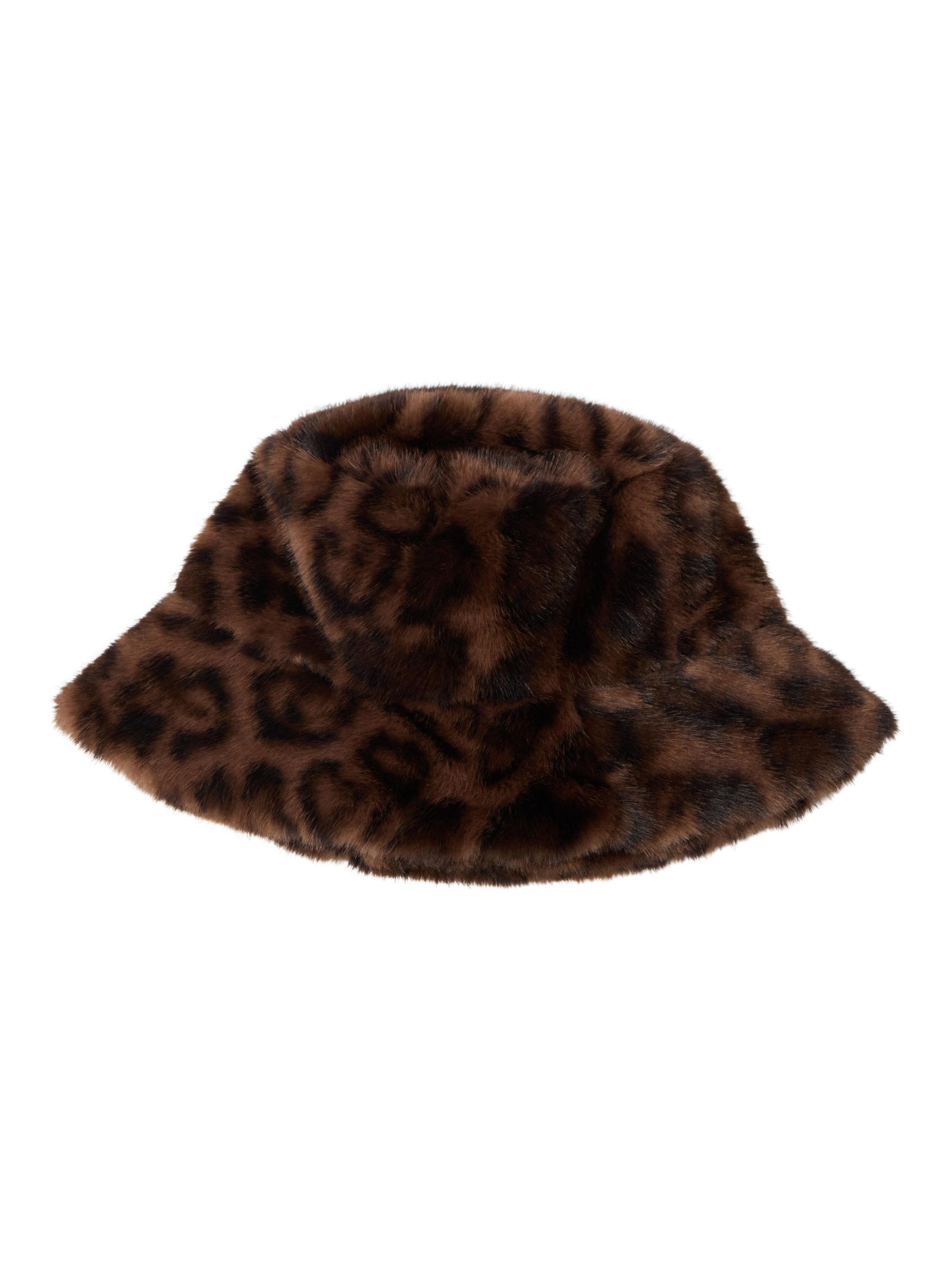 FAUX FUR BUCKET HAT | Grey | .OBJECT CI Netherlands