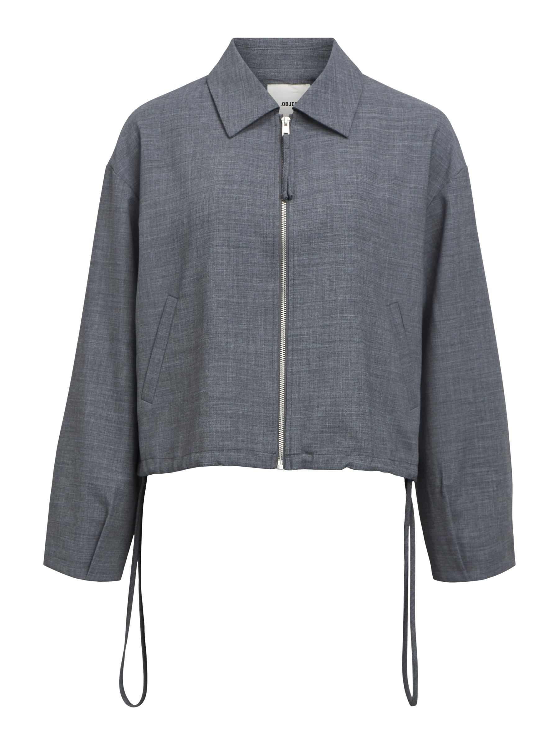 CROPPED JACKET Purple .OBJECT CI UK