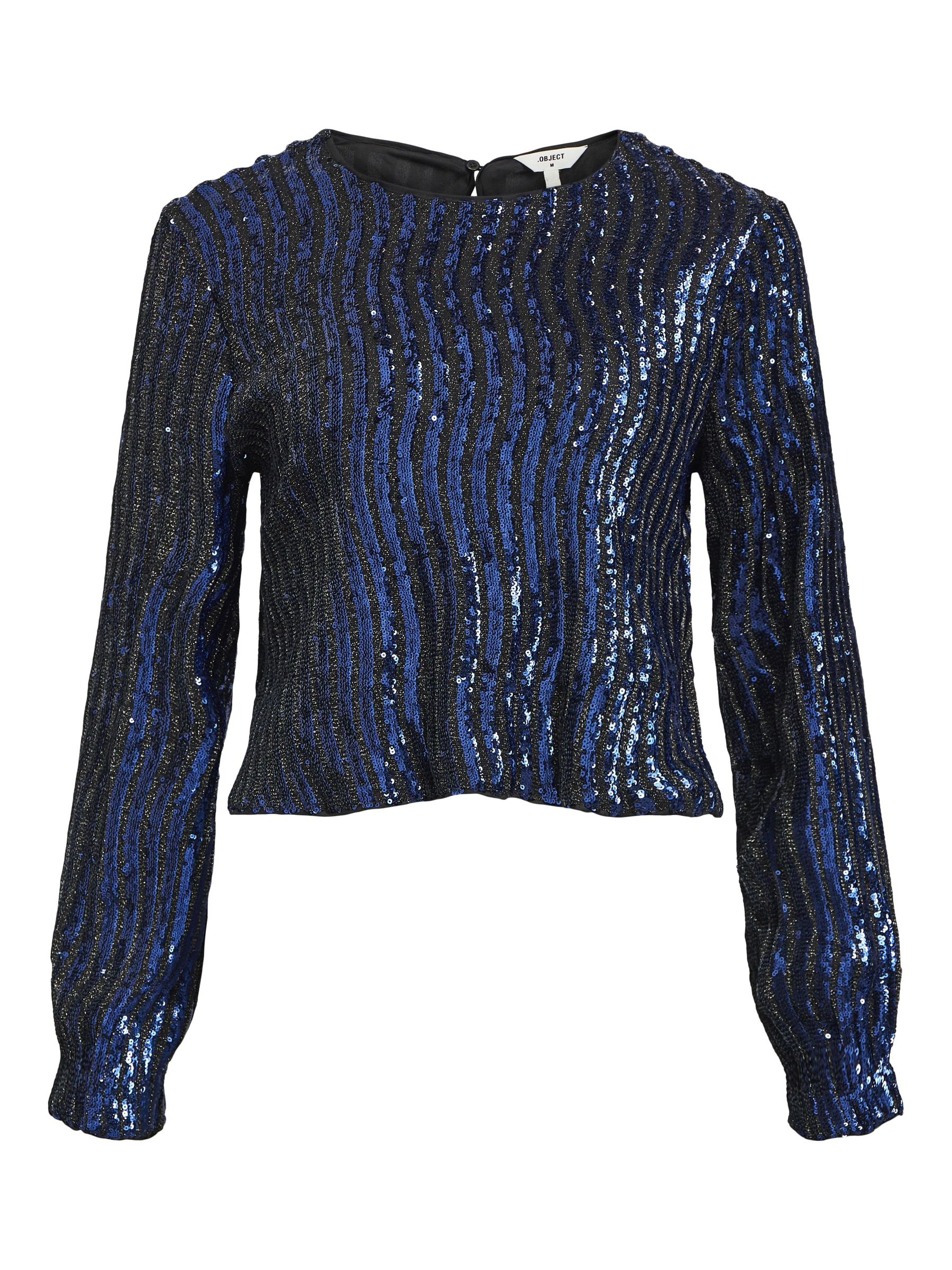 SEQUIN TOP Blue .OBJECT CI France