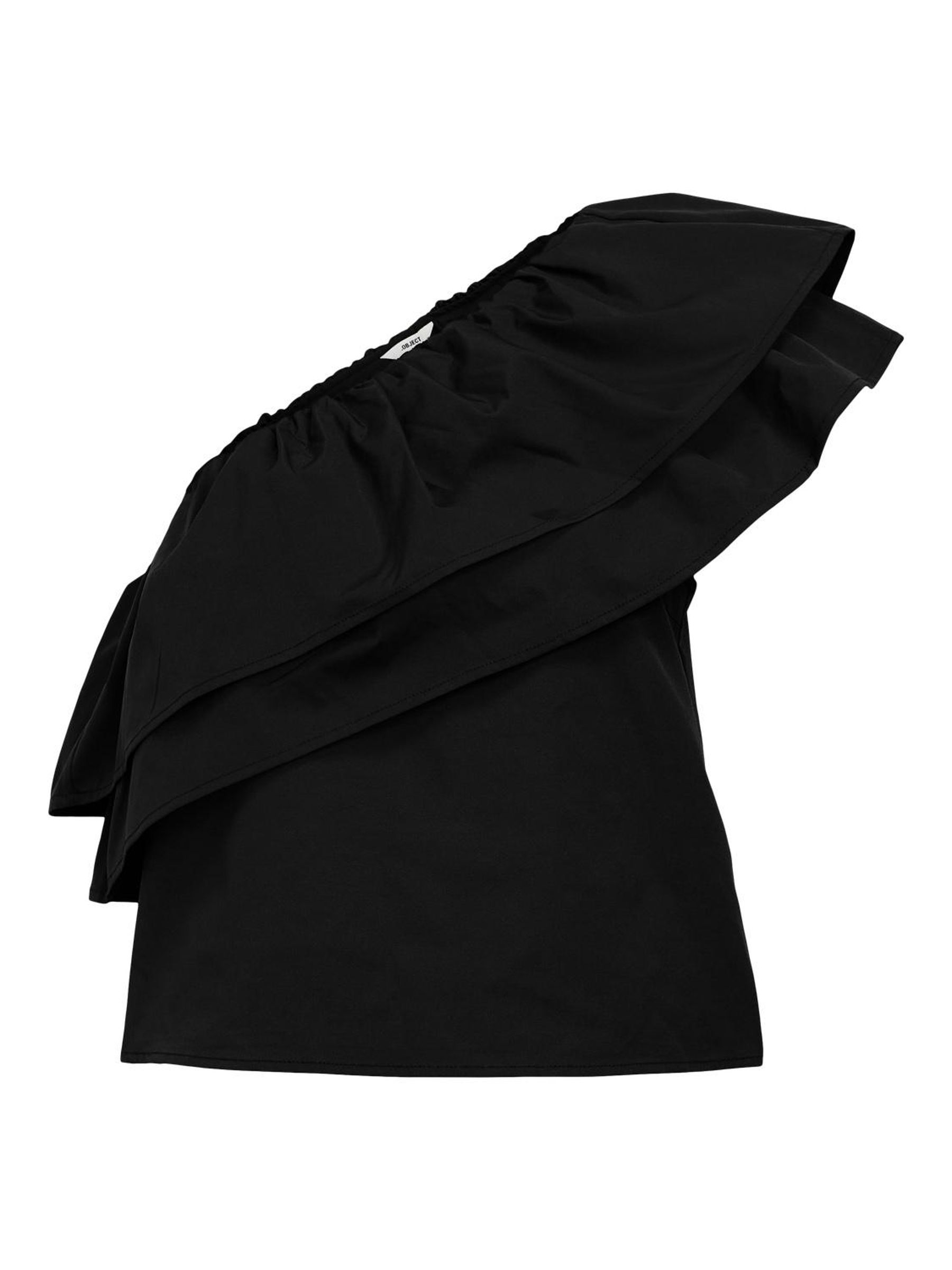 ONE-SHOULDER TOP | Black | .OBJECT CI France