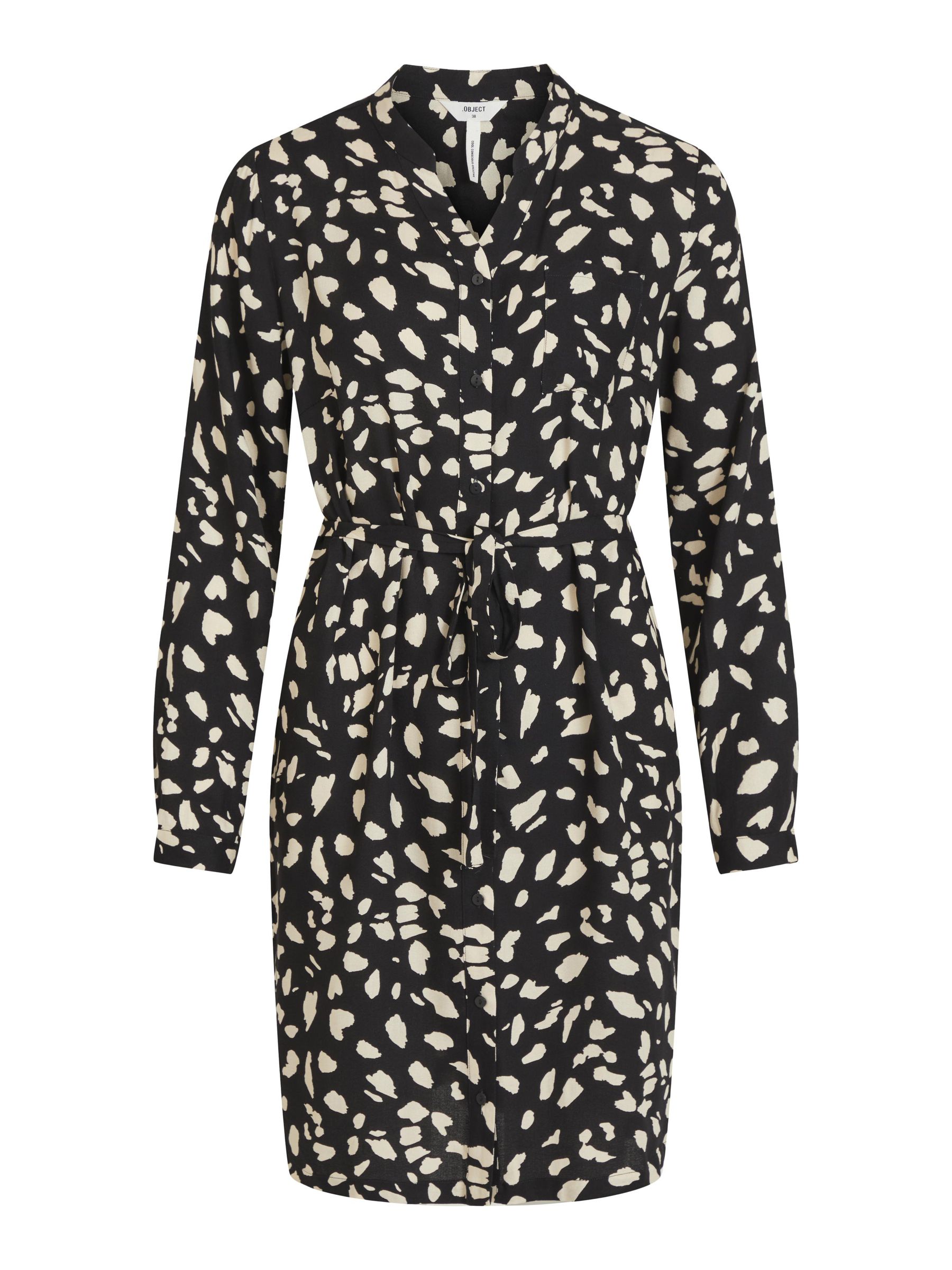 Patterned mini dress